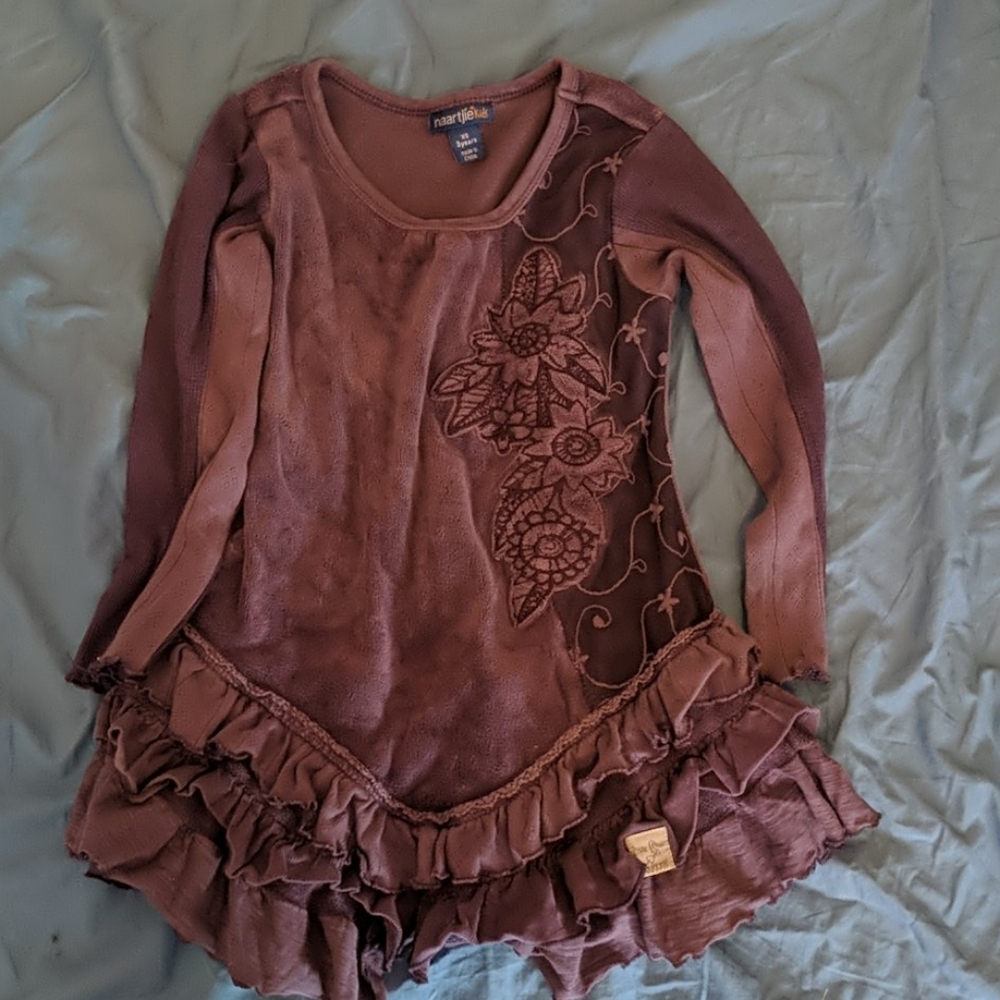 Naartjie size 3 velour tunic